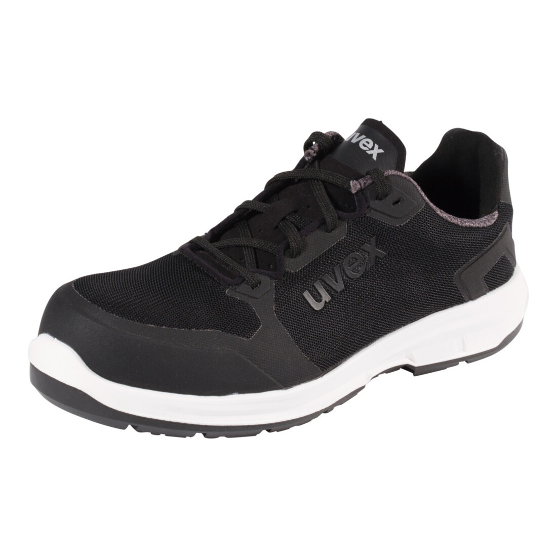uvex Chaussure basse noir/blanc uvex 1 sport, S1P, pointure EU : 48