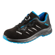 uvex Chaussure basse noir/bleu uvex 2 trend, S1P BOA, taille EU : 50-1