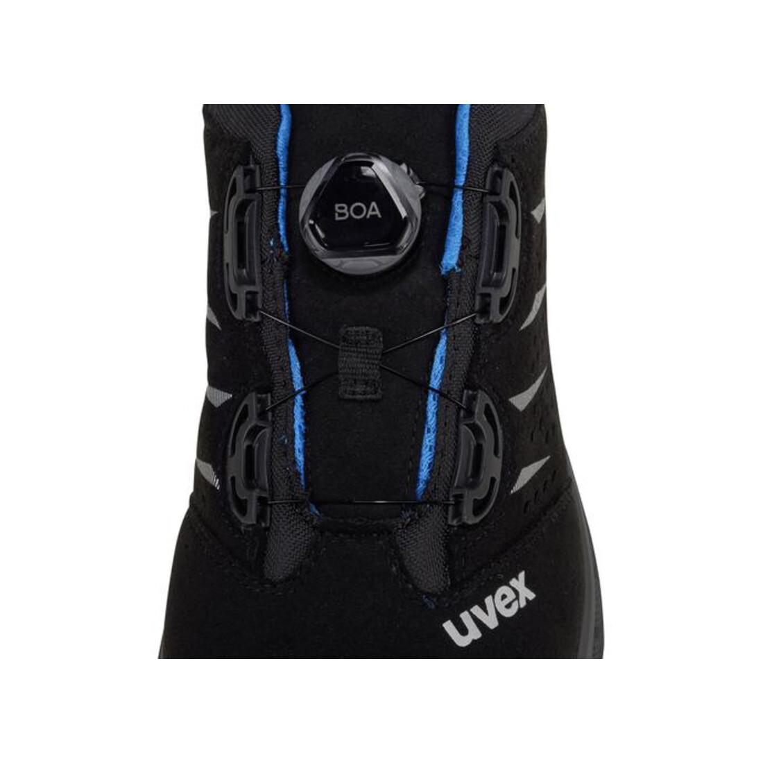 uvex Chaussure basse noir/bleu uvex 2 trend, S1P BOA, taille EU : 50