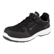 uvex Chaussure basse noire/blanche uvex 1 sport, S1P, pointure UE : 37-1