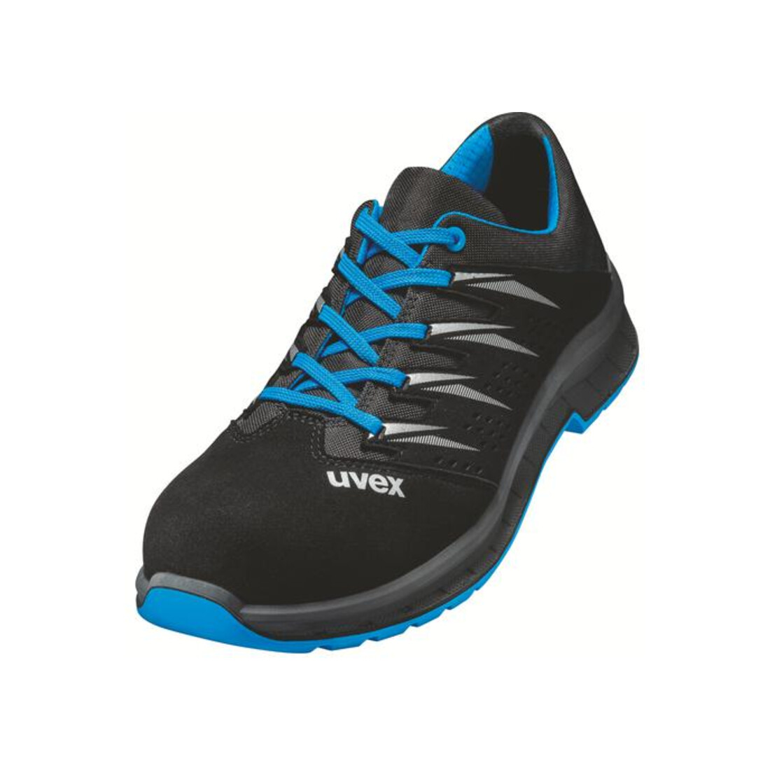 uvex Chaussure basse noire/bleue uvex 2 trend, S1, taille EU 48