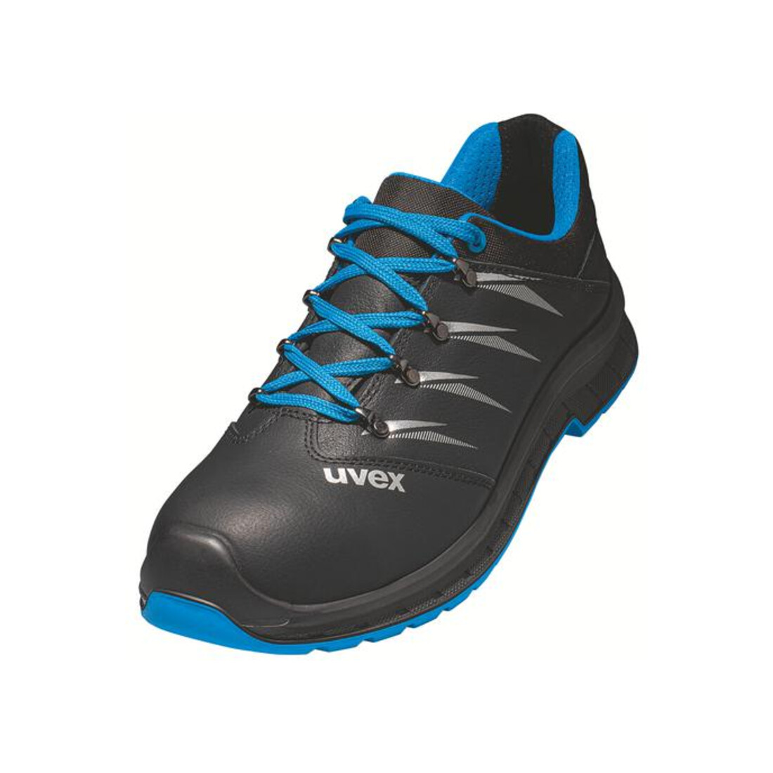 uvex Chaussure basse noire/bleue uvex 2 trend, S3, taille EU : 47