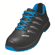uvex Chaussure basse noire/bleue uvex 2 trend, S3, taille EU 51-2
