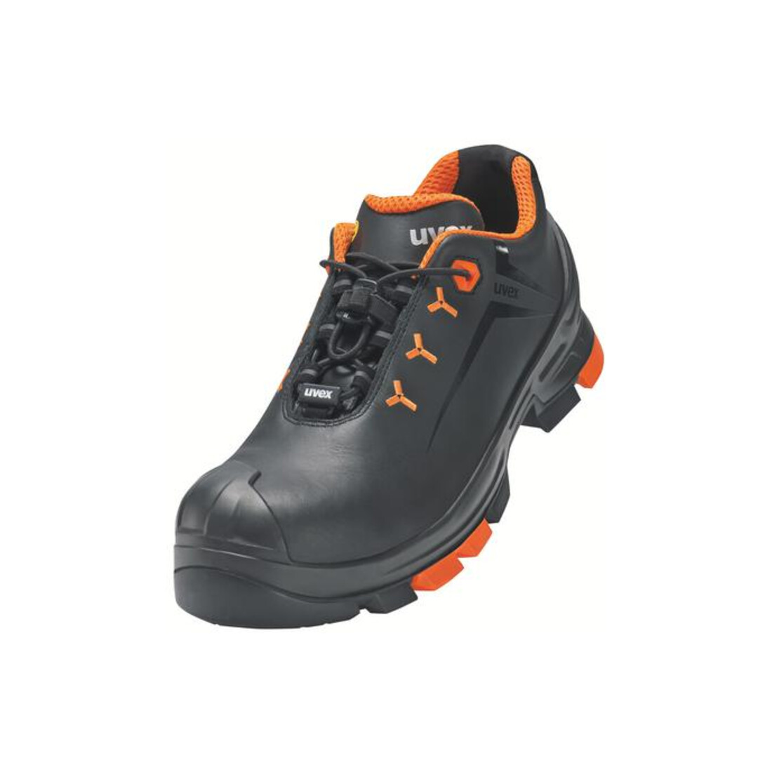 UVEX Chaussure basse noire/orange uvex 2, S3