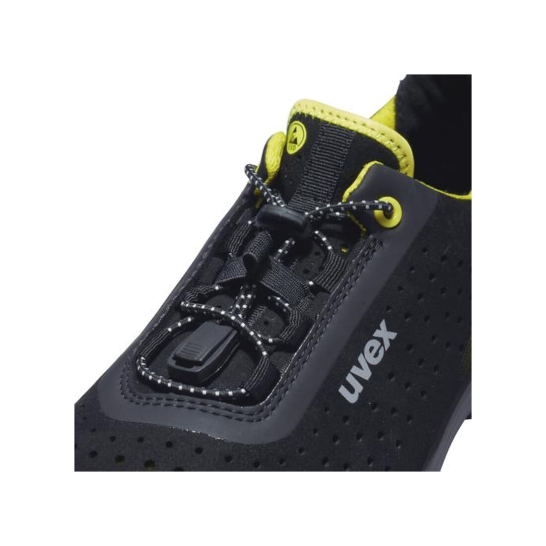 uvex Chaussures basses 1 G2 S1 noir jaune largeur 11 taille 50