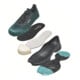 uvex Chaussures basses 1 G2 S1P noir vert bleu largeur 11 taille 47
