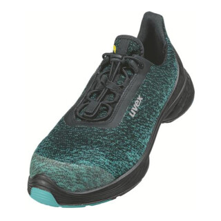 uvex Chaussures basses 1 G2 S1P noir vert bleu largeur 11 taille 52