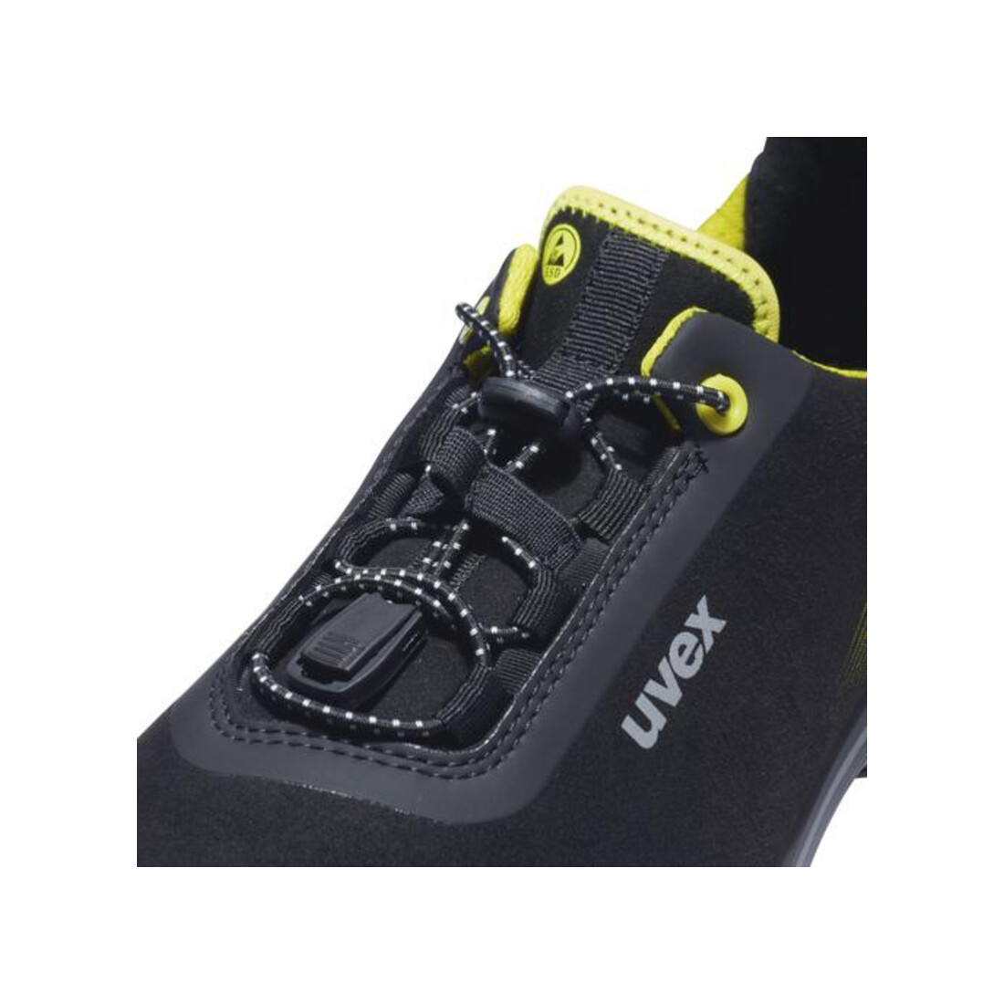 uvex Chaussures basses 1 G2 S2 noir jaune largeur 10 taille 35