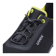 uvex Chaussures basses 1 G2 S2 noir jaune largeur 14 taille 37-4