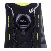 uvex Chaussures basses 1 S2 65667 noir jaune largeur 10 taille 35-4