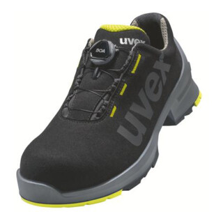 uvex Chaussures basses 1 S2 noir jaune largeur 12 taille 46