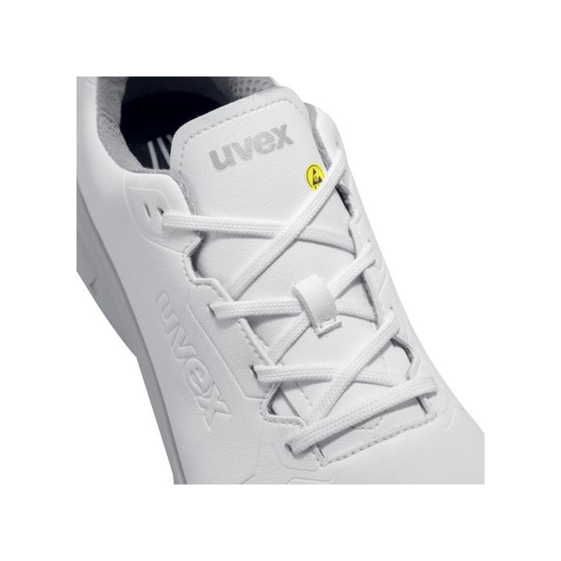 uvex Chaussures basses 1 sport blanches S3 largeur 10 taille 37