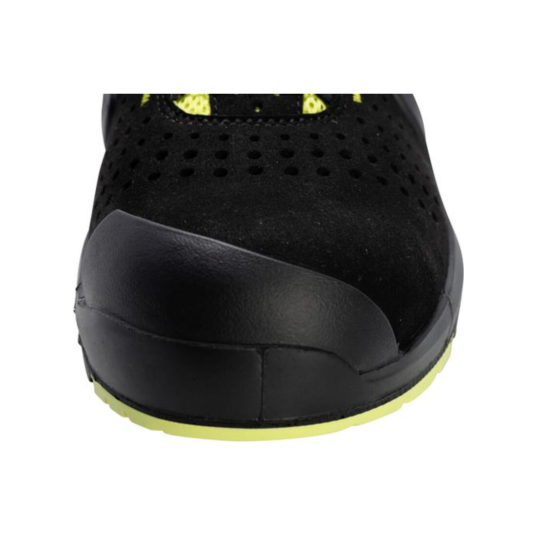 uvex Chaussures basses 1 support S1P noir jaune largeur 10 taille 43