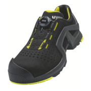 uvex Chaussures basses 1 support S1P noir jaune largeur 12 taille 44-1