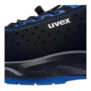 uvex Chaussures basses 1 x-craft S1 noir bleu largeur 11 taille 38-2