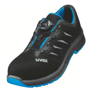 uvex Chaussures basses 2 trend S1P bleu noir largeur 12 taille 45