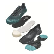 uvex Chaussures basses de sécurité bleu/vert/noir uvex 1 G2 planet, S1P, Pointure EU: 43-5