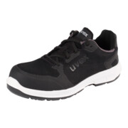 UVEX Chaussures basses noires/blanches uvex 1 sport, S1P, Pointure UE: 43