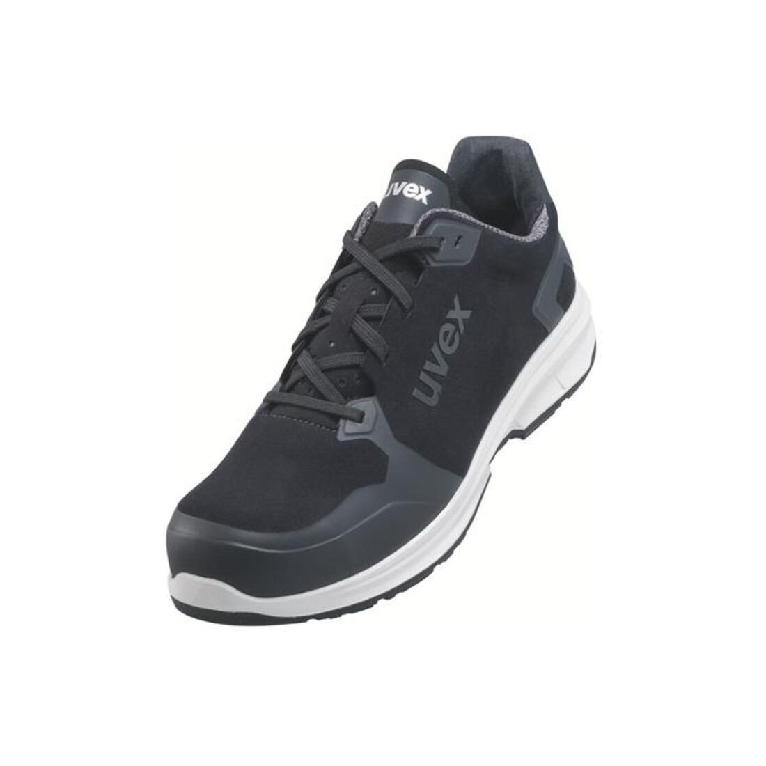 uvex Chaussures basses noires/blanches uvex 1 sport, S3, Pointure UE: 46