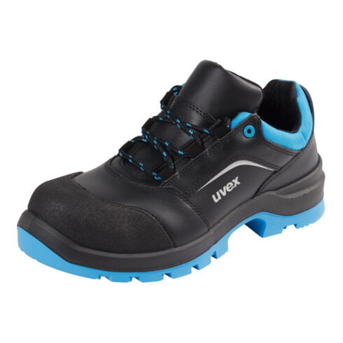 UVEX Chaussures basses noires/bleues uvex 2 xenova, S3, Pointure UE: 42