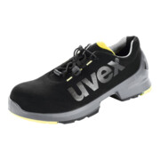 UVEX Chaussures basses noires/jaunes uvex 1, S2, Pointure EU: 43