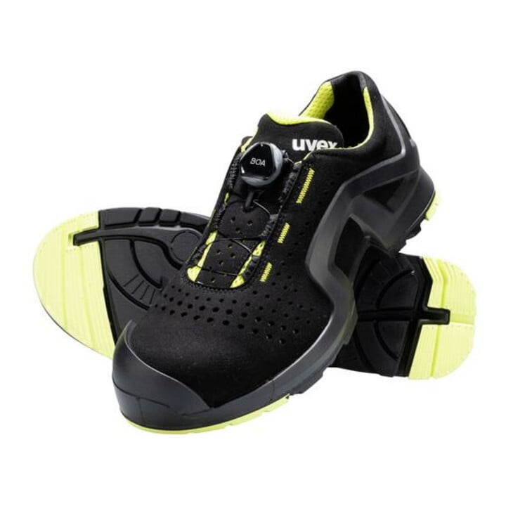 uvex Chaussures de sécurité basses 65682 S1P SRC uvex 1 x-tended support, largeur 11, taille 36, semelle PUR