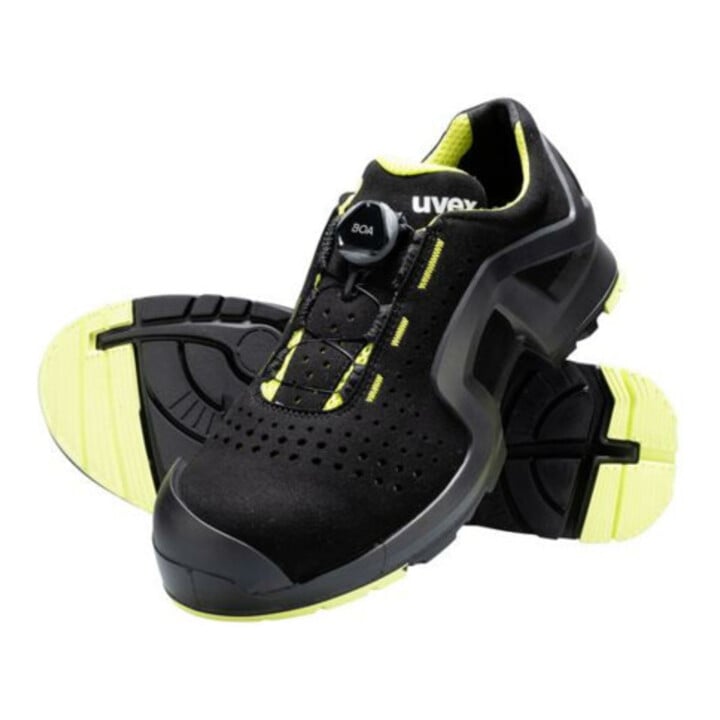 uvex Chaussures de sécurité basses 65682 S1P SRC uvex 1 x-tended support, largeur 11, taille 40, semelle PUR