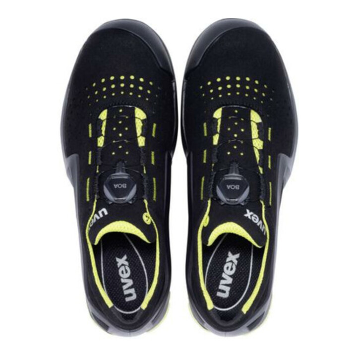 uvex Chaussures de sécurité basses 65682 S1P SRC uvex 1 x-tended support, largeur 11, taille 44, semelle PUR