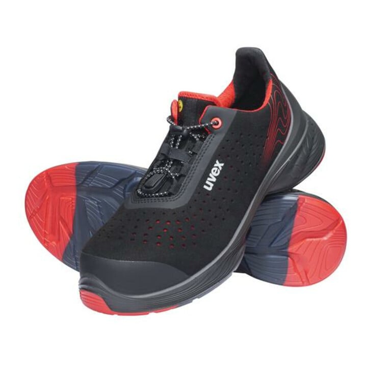 uvex Chaussures de sécurité basses S1P SRC uvex 1 G2 en microvelours, embout uvex xenova®, largeur 11, taille 35