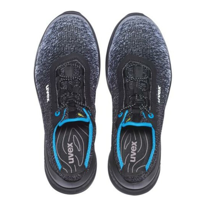 uvex Chaussures de sécurité basses S1P SRC uvex 1 G2 en textile, embout uvex xenova®, largeur 11, taille 45