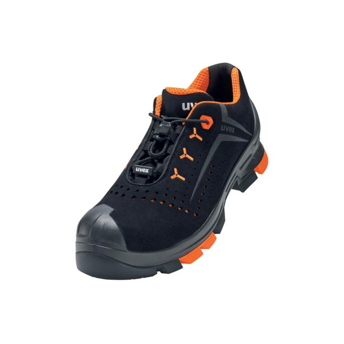 Chaussures basses de sécurité Uvex S1P SRC uvex 2 en micro-daim, bouchon en plastique uvex xenova®.