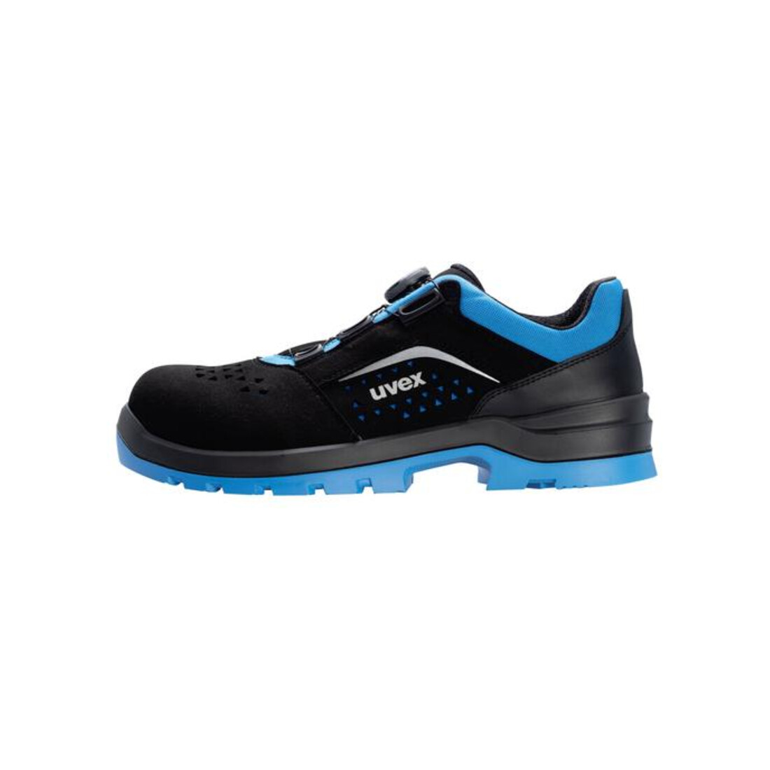 Chaussures basses de sécurité Uvex S1P SRC uvex 2 xenova® composé du BOA® Fit System, bouchon en plastique uvex xenova®.