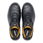 Chaussures basses de sécurité Uvex S3 HI, HRO SRC uvex 2 MACSOLE® avec BOA® Fit System, uvex xenova® plastic cap-2