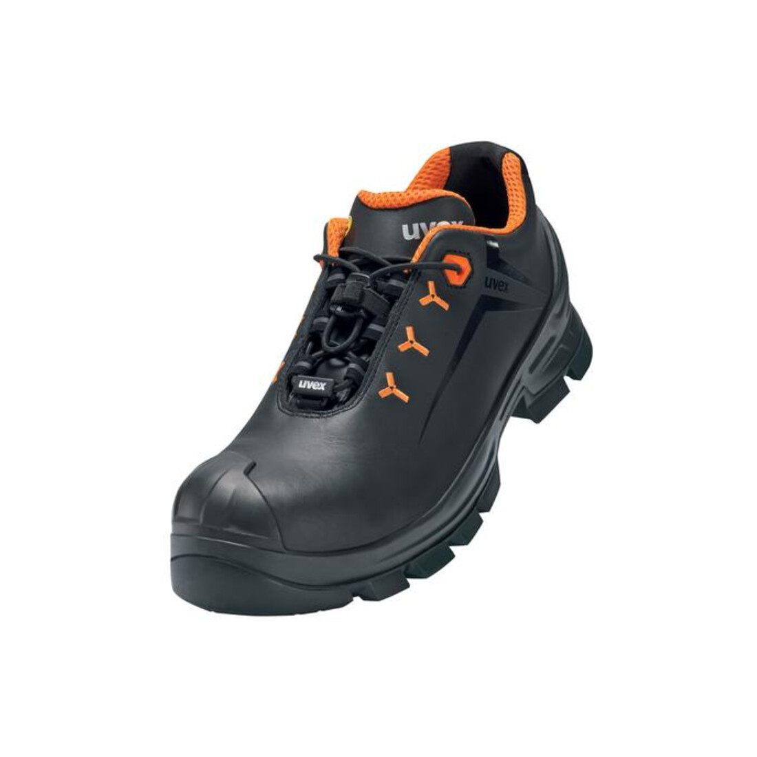 Chaussures basses de sécurité Uvex S3 HI, HRO SRC uvex 2 MACSOLE® en cuir, uvex xenova® bouchon en plastique