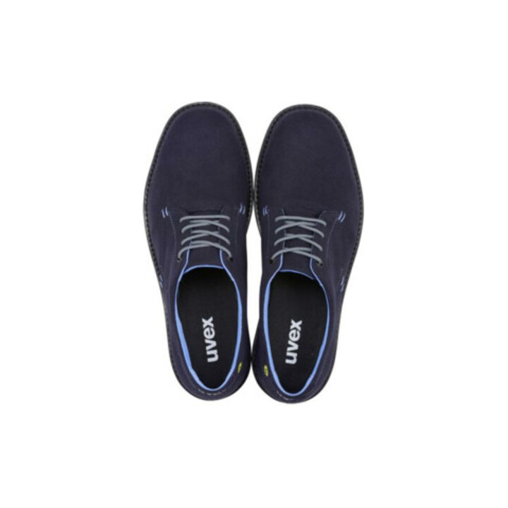 uvex Chaussures de sécurité basses S3 SRC uvex 1 business en microvelours, embout acier, largeur 11, taille 45