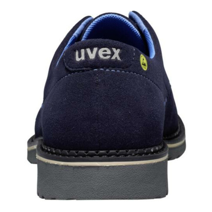 uvex Chaussures de sécurité basses S3 SRC uvex 1 business en microvelours, embout acier, largeur 11, taille 45