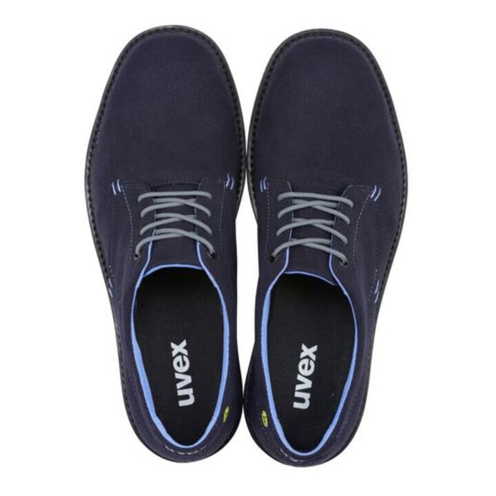 uvex Chaussures de sécurité basses S3 SRC uvex 1 business en microvelours, embout acier, largeur 11, taille 46