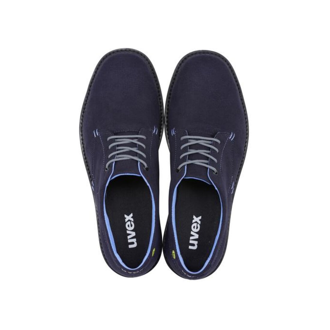 Chaussures basses de sécurité Uvex S3 SRC uvex 1 business en micro-daim, embout en acier