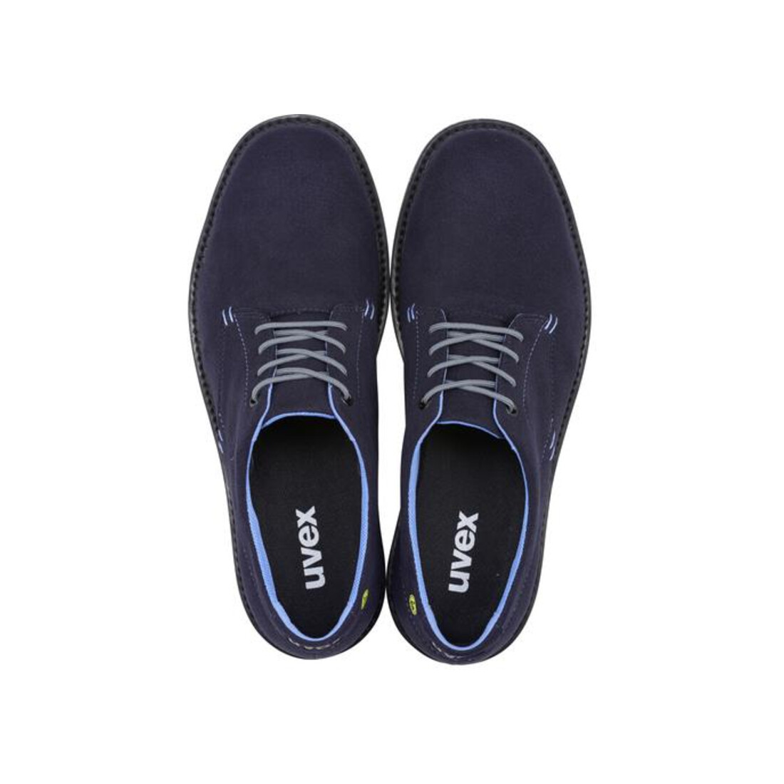Chaussures basses de sécurité Uvex S3 SRC uvex 1 business en micro-daim, embout en acier