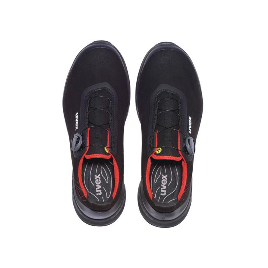Chaussures basses de sécurité Uvex S3 SRC uvex 1 G2 avec BOA® Fit System, uvex xenova® plastic cap