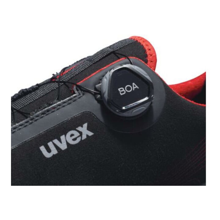 uvex Chaussures de sécurité basses S3 SRC uvex 1 G2 avec système de serrage BOA®, embout uvex xenova® en plastique, largeur 11, taille 49