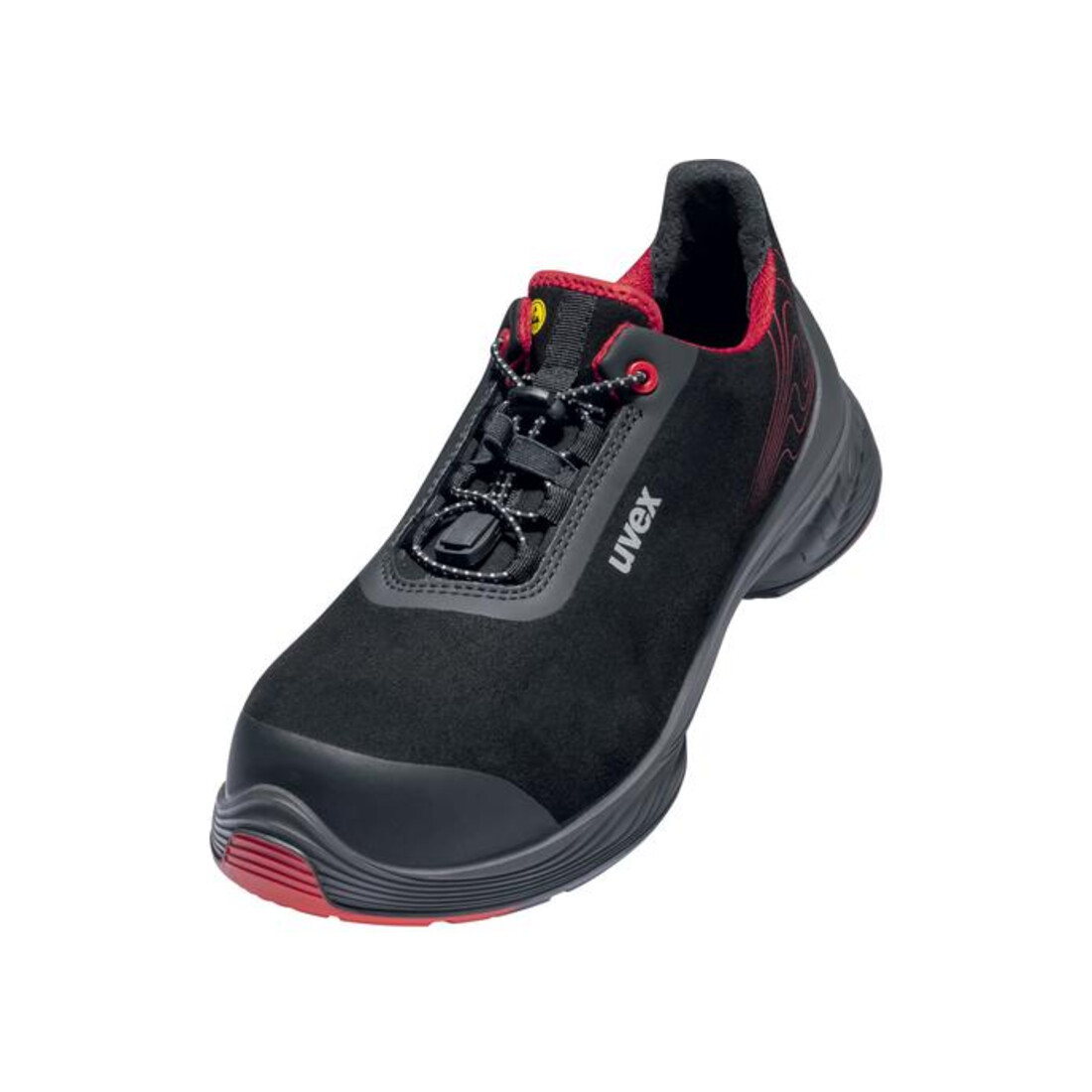 Chaussures basses de sécurité Uvex S3 SRC uvex 1 G2 en micro-daim, bouchon en plastique uvex xenova®.