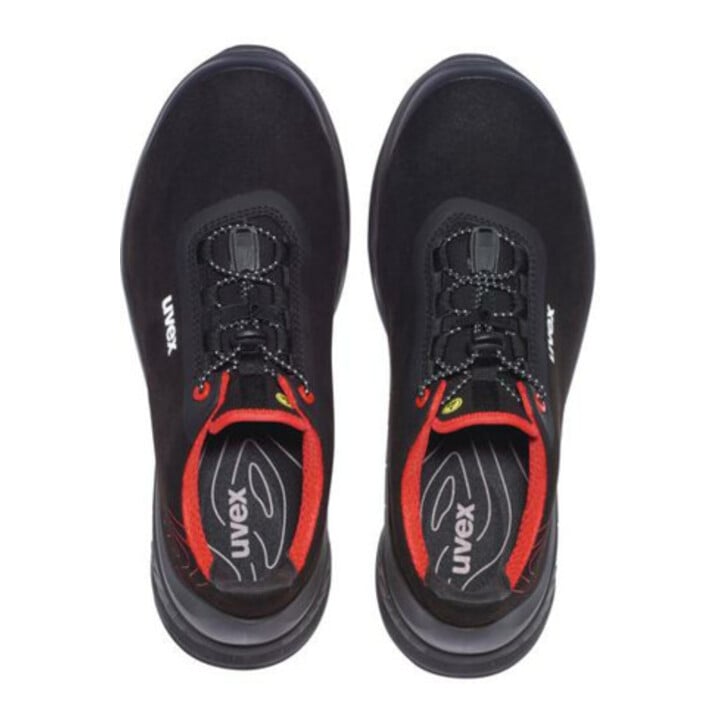 uvex Chaussures de sécurité basses S3 SRC uvex 1 G2 en microvelours, embout uvex xenova®, largeur 11, taille 46