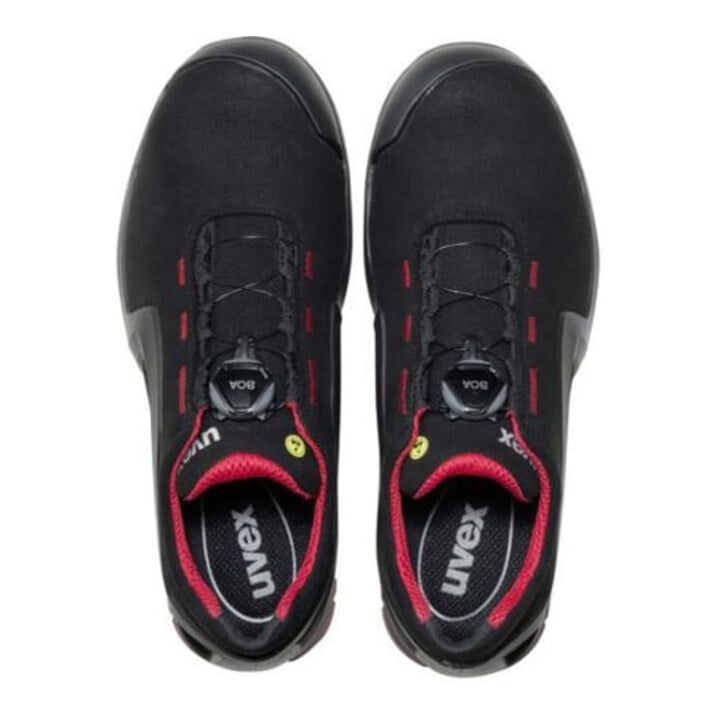 uvex Chaussures de sécurité basses S3 SRC uvex 1 x-tended support en microvelours, embout uvex xenova®, largeur 11, taille 47