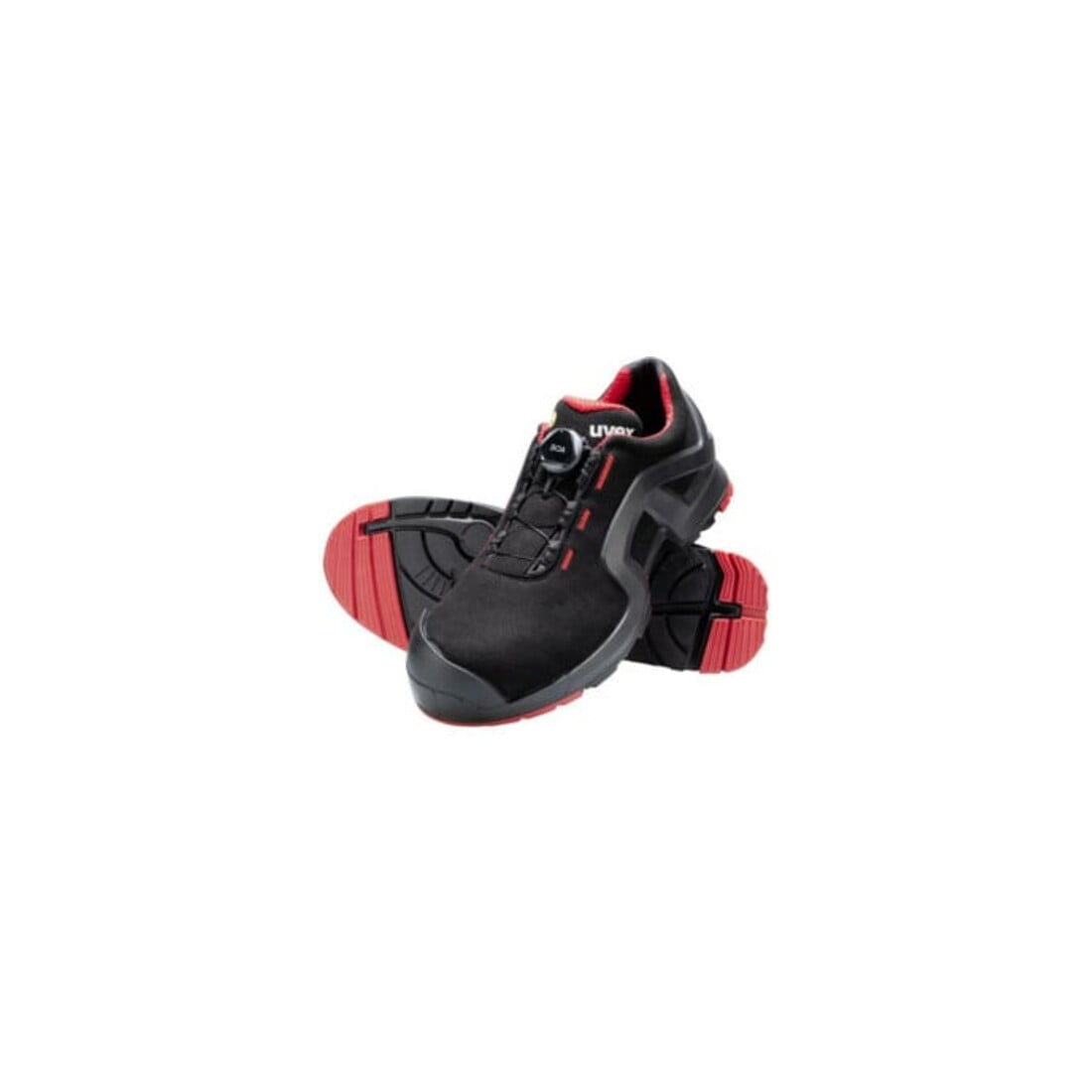 Chaussures de sécurité Uvex S3 SRC uvex 1 x-soutien renforcé en micro-daim, bouchon en plastique uvex xenova®.
