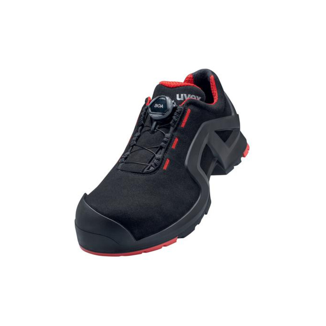 Chaussures de sécurité Uvex S3 SRC uvex 1 x-soutien renforcé en micro-daim, bouchon en plastique uvex xenova®.