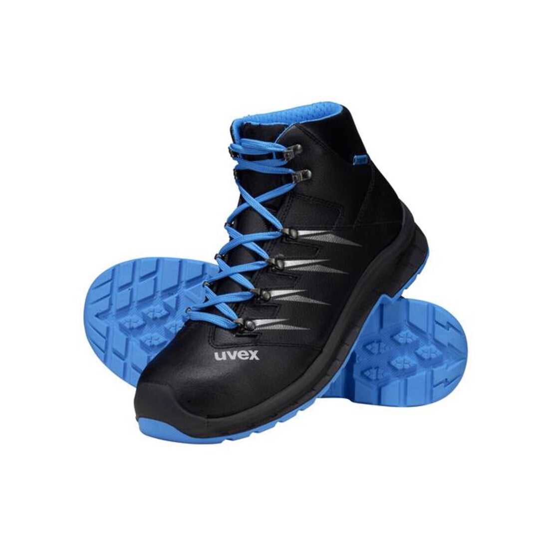 Botte de sécurité Uvex S3 SRC uvex 2 trend en cuir, embout en acier