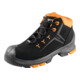 UVEX Chaussures hautes à lacets noires/orange uvex 2, S3, Pointure UE: 39-1