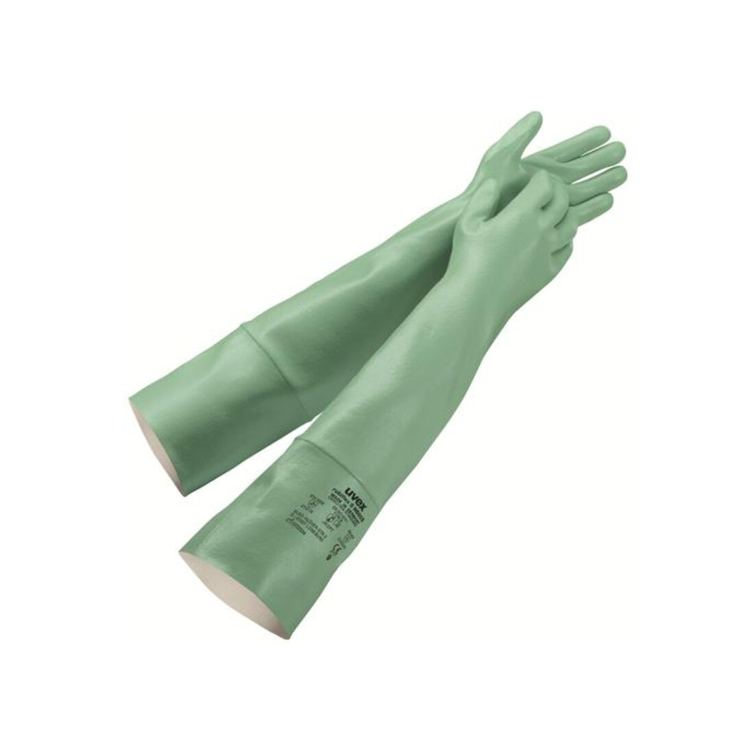 Uvex Chemikalienschutz-Handschuh-Paar uvex rubiflex S NB60S