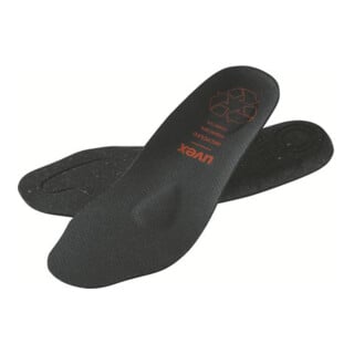 uvex Einlegesohle 95790 schwarz orange grau Weite 14 Gr. 43